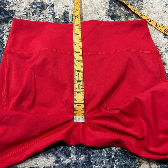 Fabletics Red Oasis Motion365 Pureluxe High-Waisted Leggings Size Medium - Picture 7 of 8